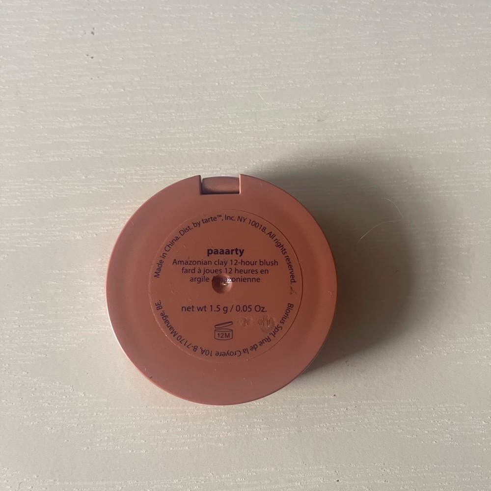 NWOB Tarte Amazonian Clay 12-Hour Blush in paaarty - Picture 3 of 3
